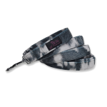 Smycz welurowa krowa polska czarno biała