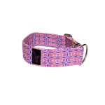 Obroża różowy kalejdoskop