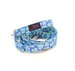 Smycz niebiesko błękitne monstery