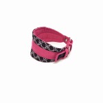 Klasyczna charcia obroża łańcuszek śliwkowy