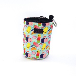 Woreczek na smaczki lody niebieskie