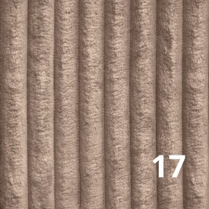 Pufka z grubego pluszowego sztruksu -  wybierz kolor