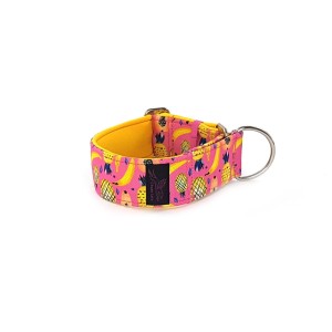 Obroża tutti frutti papaja/ananasy